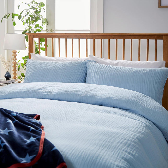 Helena Springfield Long Island Muslin Duvet & Pillowcase Set