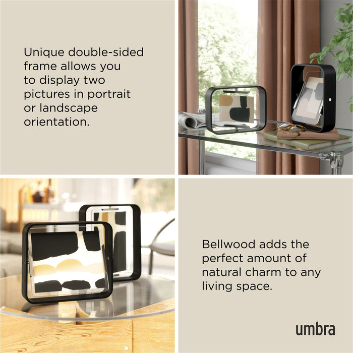 Umbra Bellwood Curved Double Sided Picture Frame