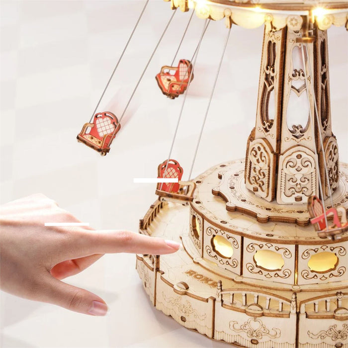 Robotime ROKR Swing Ride Building Kit
