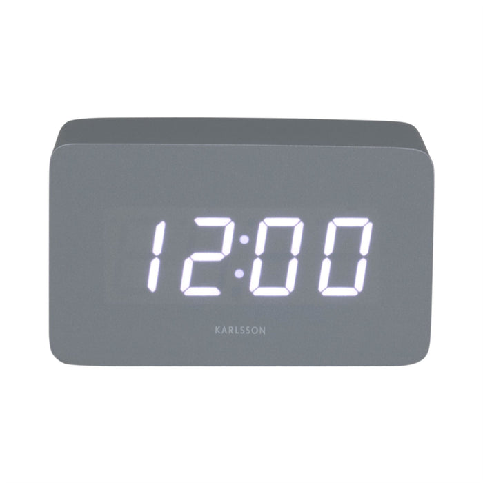Karlsson Spry LED Display Rectangle Alarm Clock