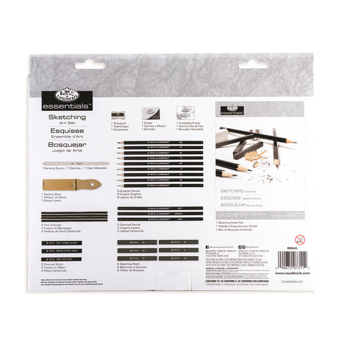 Royal & Langnickel Essentials Large Artist Sketching Set