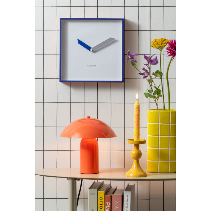 Karlsson Silent Cool Retro Cuadrado Wall Clock
