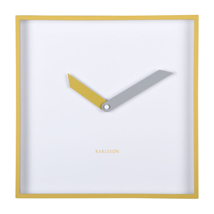 Karlsson Silent Cool Retro Cuadrado Wall Clock