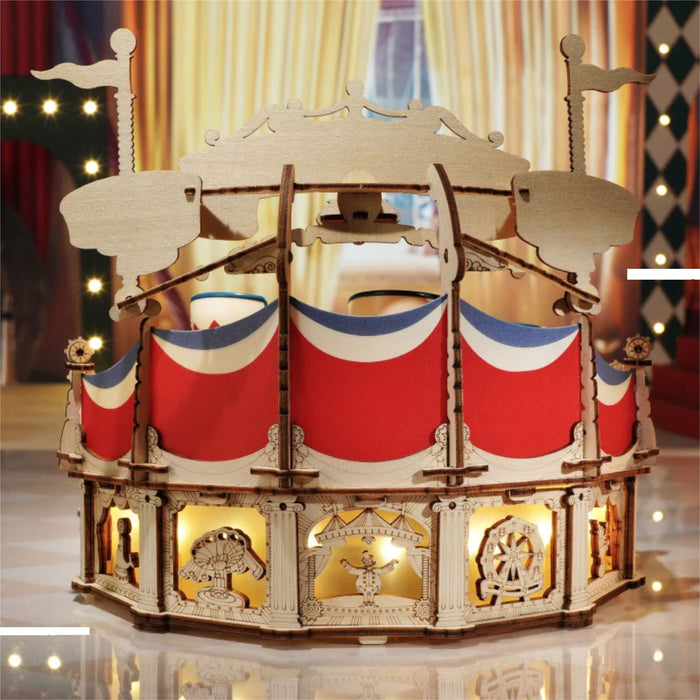 Robotime ROKR Tilt-A-Whirl Building Kit