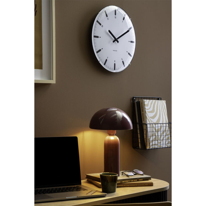 Karlsson Realista Dome Wall Clock