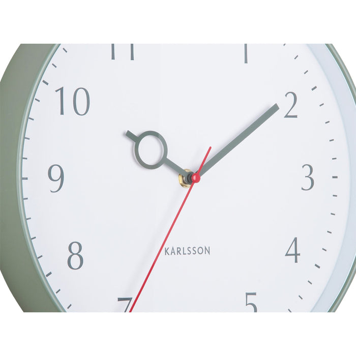 Karlsson Loupe PP Easy To Read Dial 30cm Wall Clock