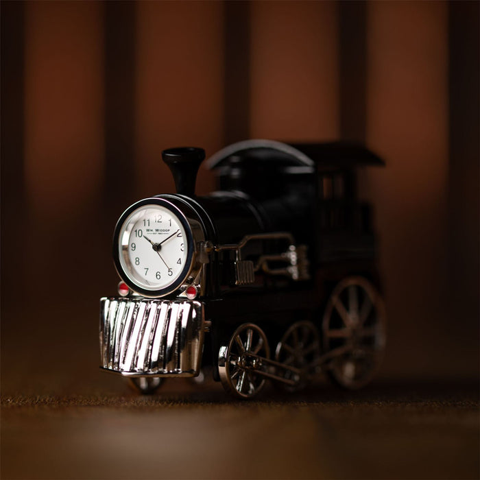 Wm. Widdop Miniature Train Clock