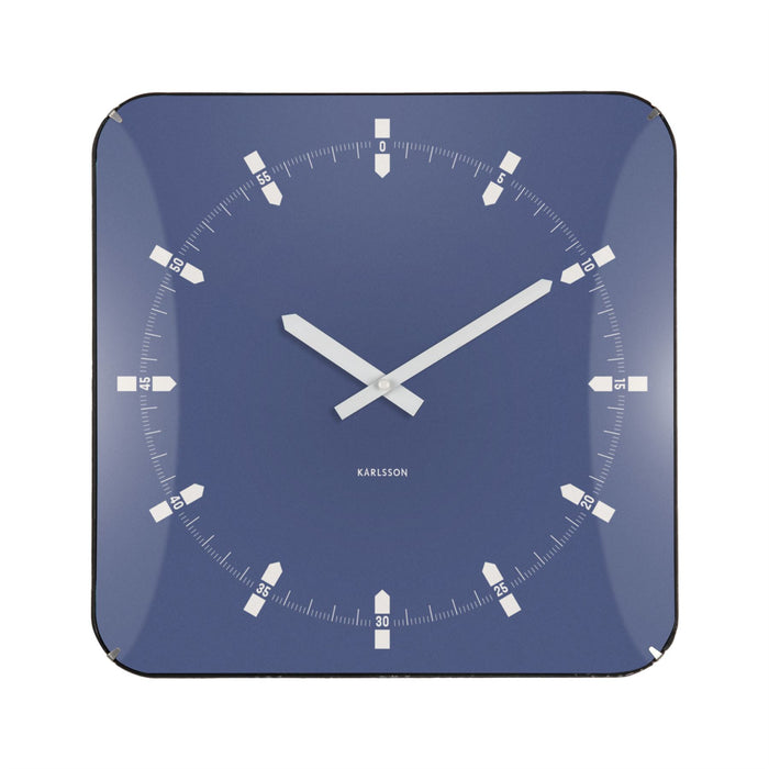 Karlsson Sucinto Dome Square Wall Clock