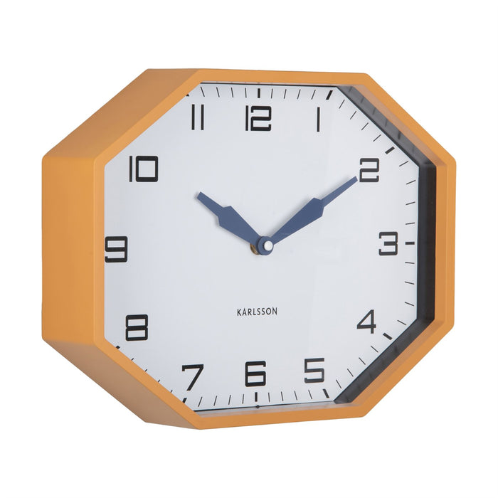 Karlsson Modern Factory Octagon Wall Clock