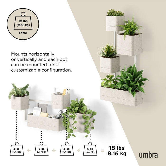 Umbra Cubiko Wall Planter