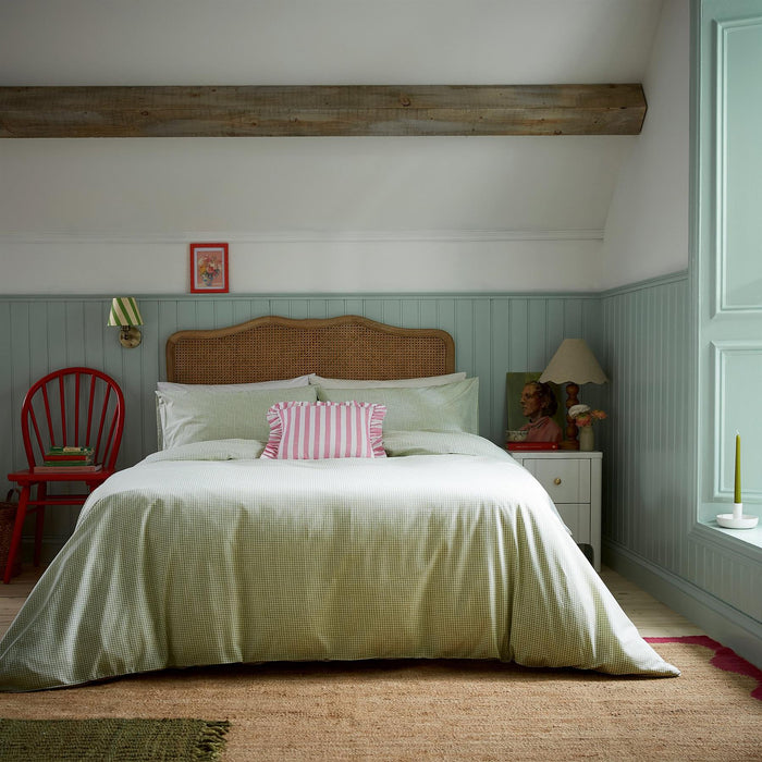 Helena Springfield Secret Garden Gingham Duvet & Pillowcase Set