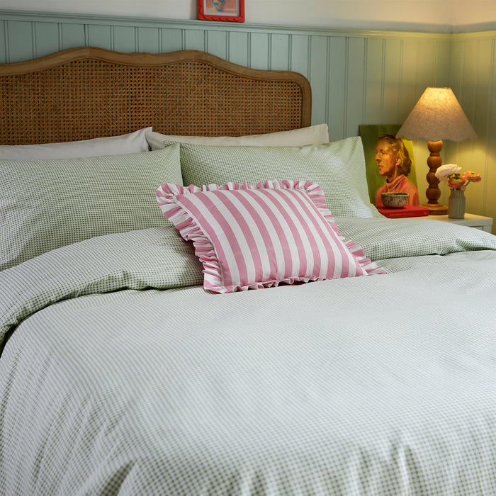 Helena Springfield Secret Garden Gingham Duvet & Pillowcase Set