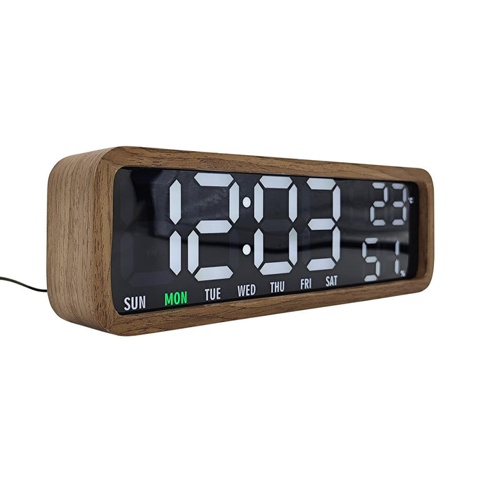 Karlsson Madera Digital Alarm Clock