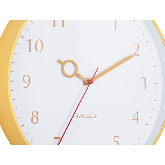 Karlsson Loupe PP Easy To Read Dial 30cm Wall Clock