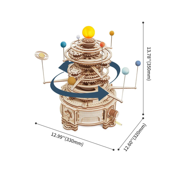 Robotime ROKR Mechanical Orrery Solar System Building Kit