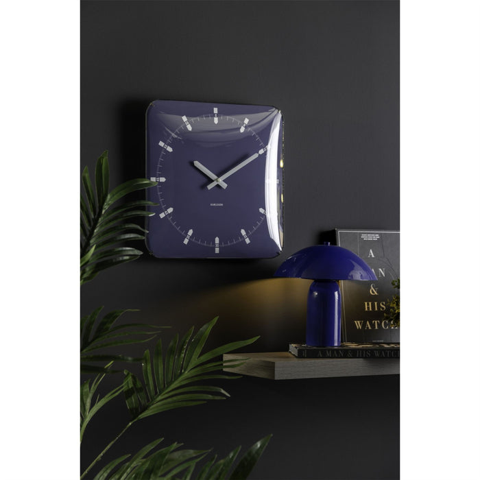 Karlsson Sucinto Dome Square Wall Clock