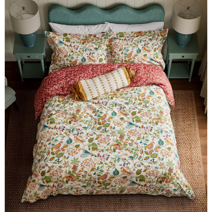 Sanderson X National Trust Birds & Berries Duvet & Pillowcase Set