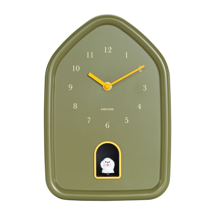 Karlsson Modern Doggy Barking Wall Clock