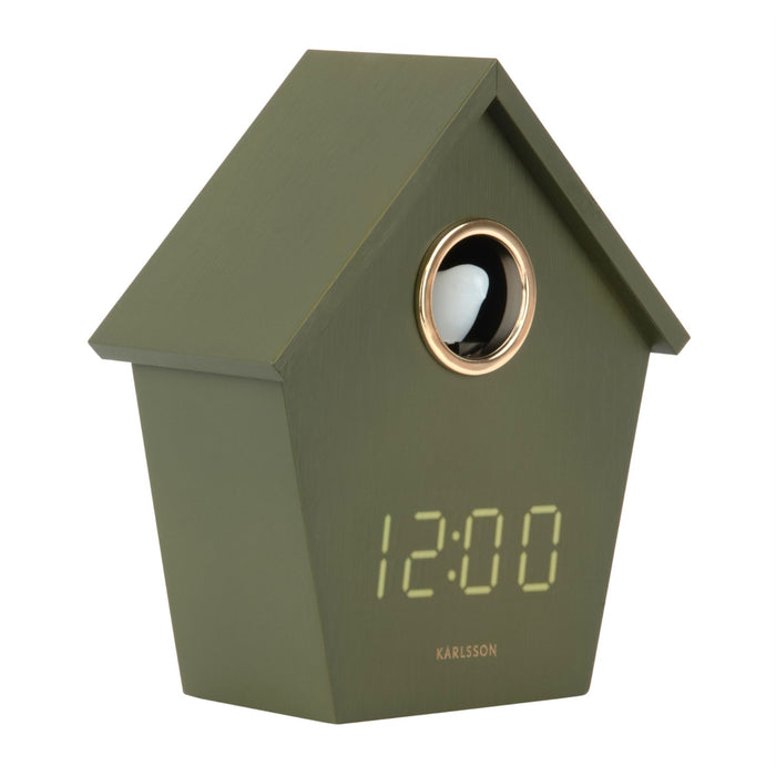 Karlsson Snooze Alarm Clock Riqueza Cuckoo LED