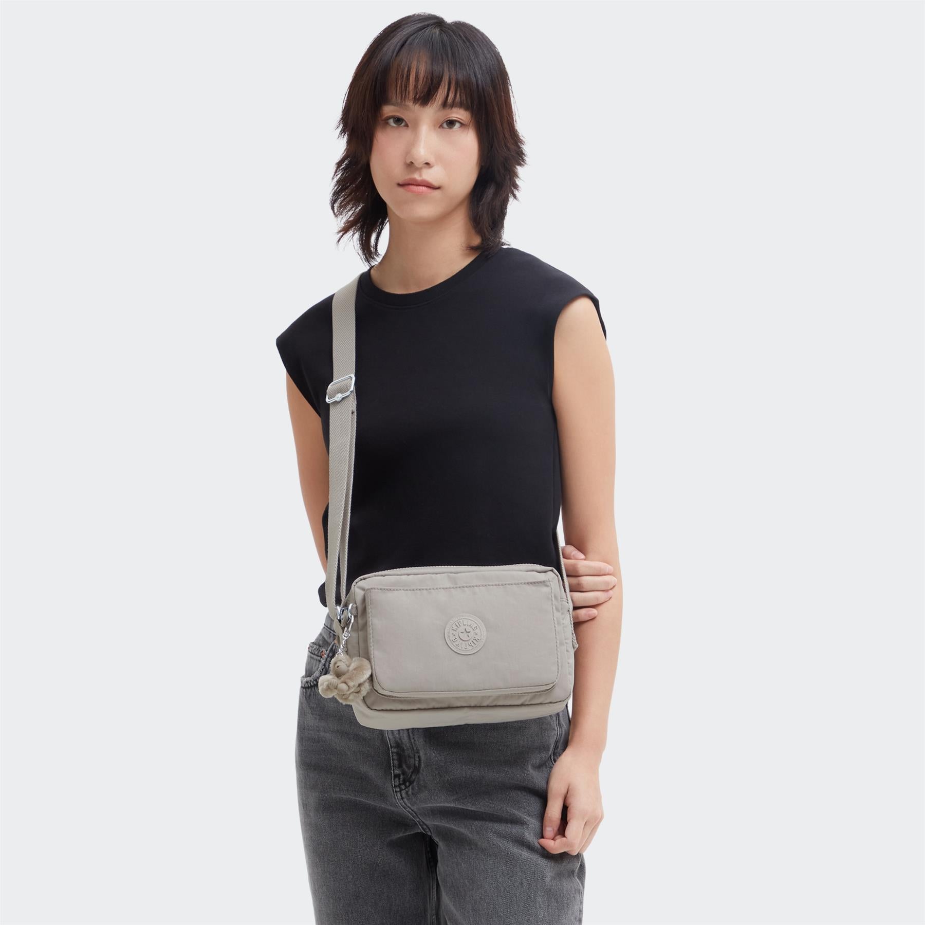 Sac Bandoulière Kipling Abanu M Pour Femme - Polyvalent Avec Plusieurs Poches Et Bandoulière Réglable - 3