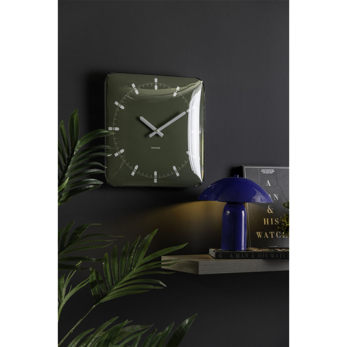 Karlsson Sucinto Dome Square Wall Clock