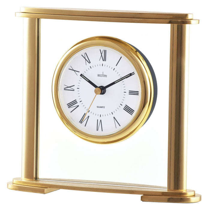 Acctim Colgrove Mantel Clock in Gold