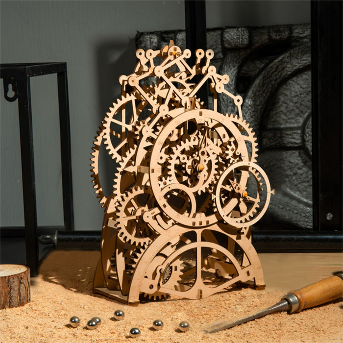 Clock Building Kit Robotime ROKR Pendulum Clock Building Kit — Aspen Of Hereford Ltd