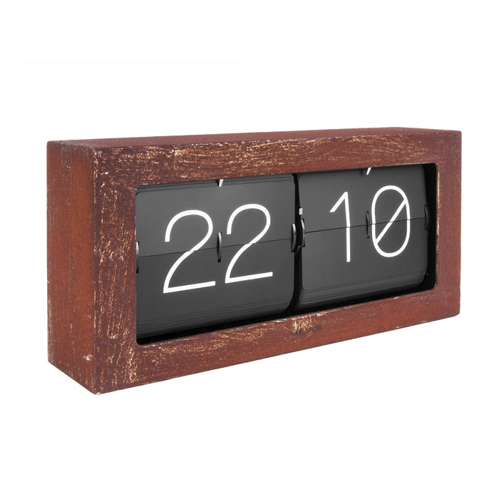 Karlsson Boxed Flip XL Wall / Table Clock