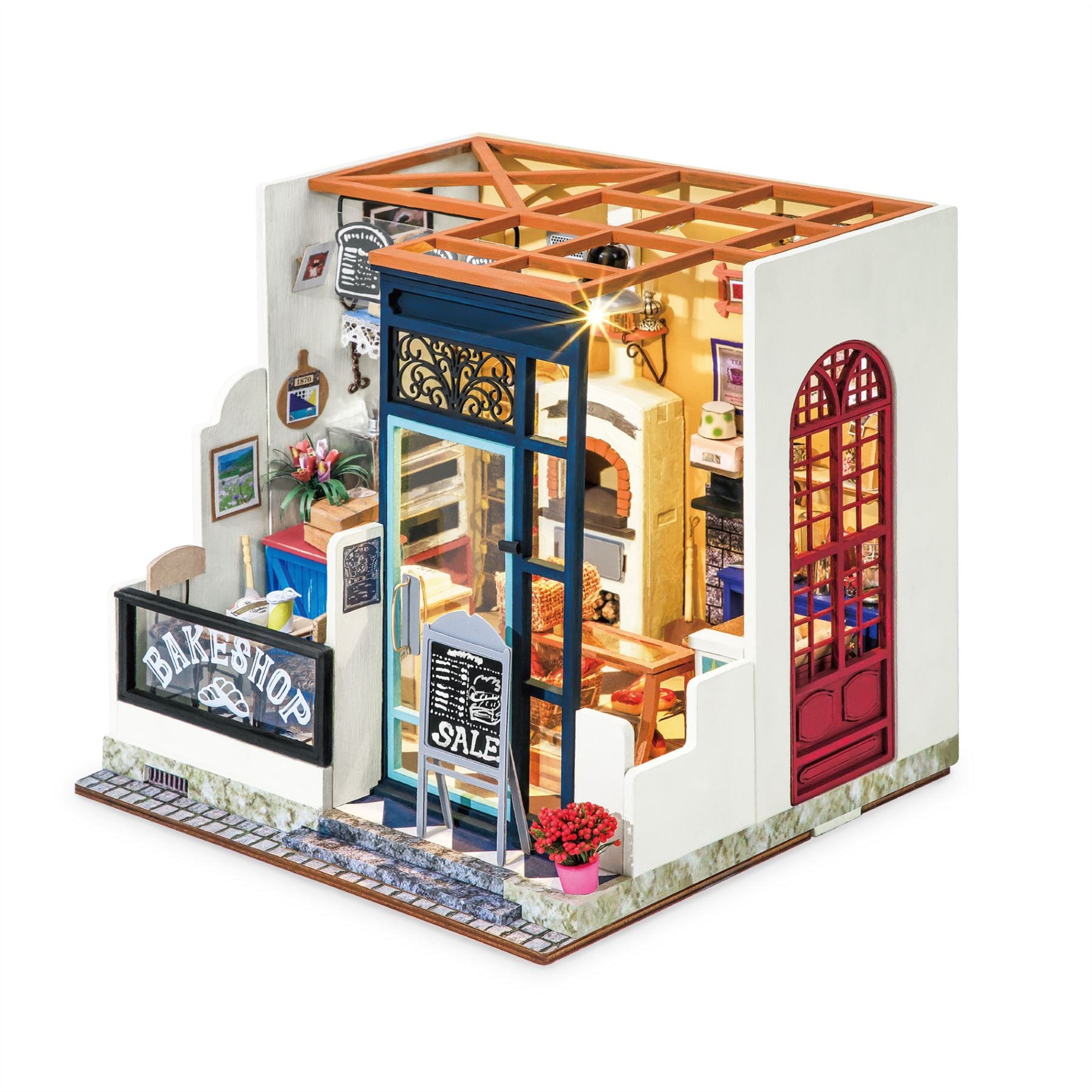 3d Model Craft Rolife Robotime Rolife Self-Build 3D Model Kit – Rooms — Aspen Of Hereford Ltd