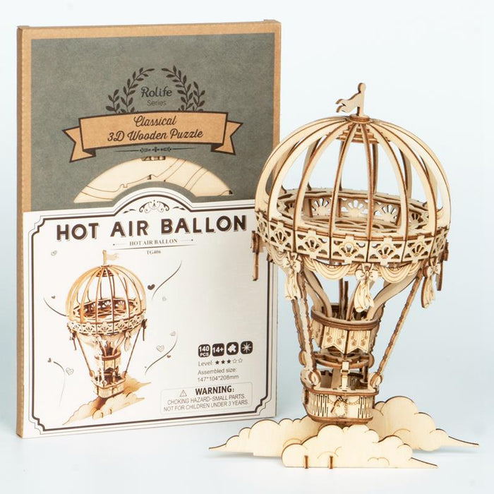 Robotime Rolife Hot Air Balloon Building Kit