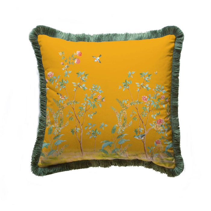Ada Wall Yellow Flowers Cushion
