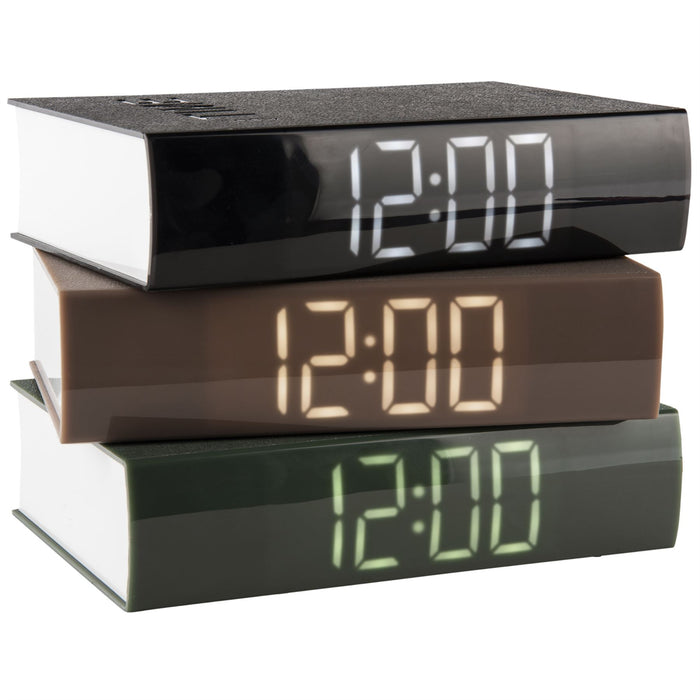 Karlsson Book LED Alarm Clock