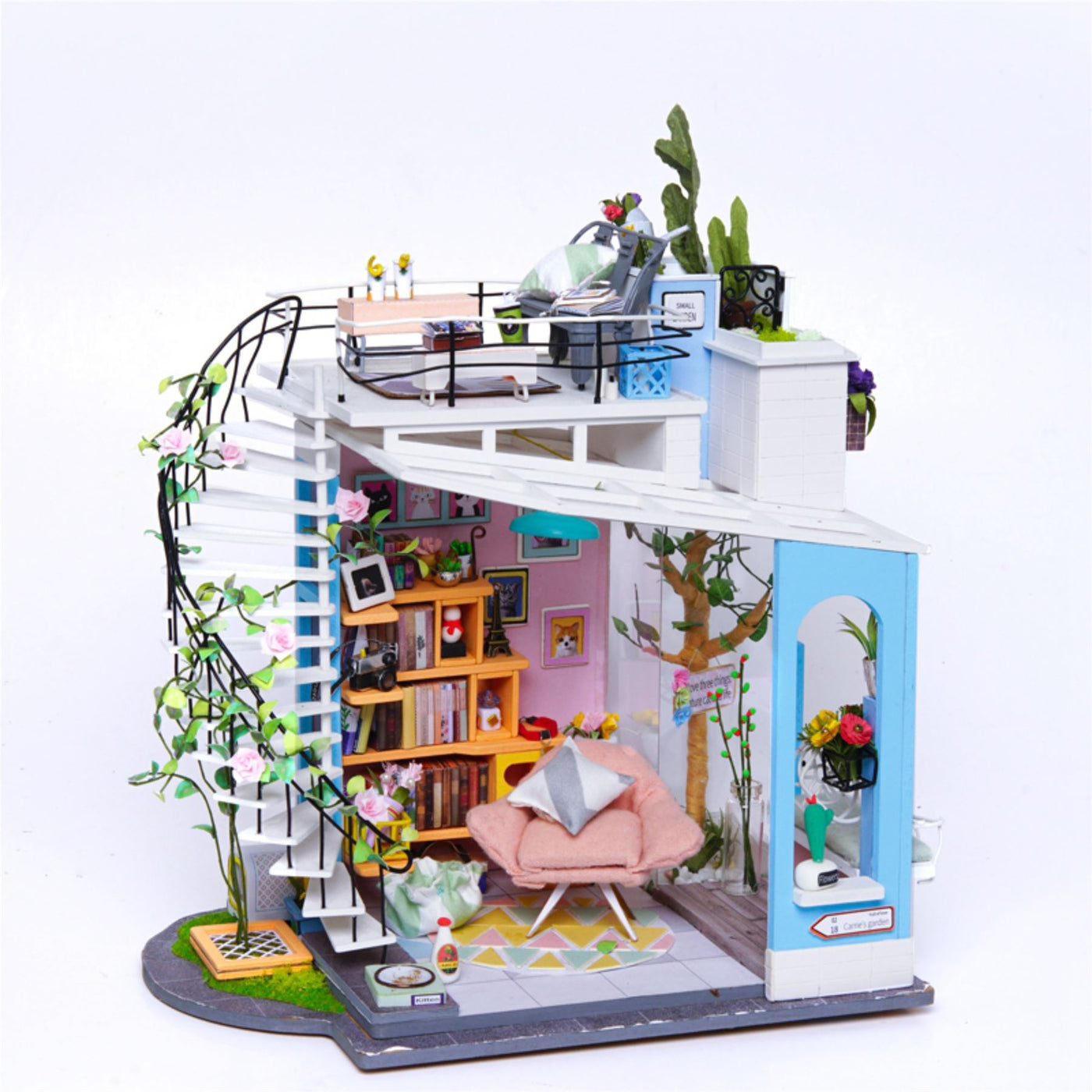 3d Model Craft Rolife Robotime Rolife Self-Build 3D Model Kit – Rooms — Aspen Of Hereford Ltd