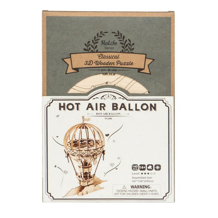 Robotime Rolife Hot Air Balloon Building Kit