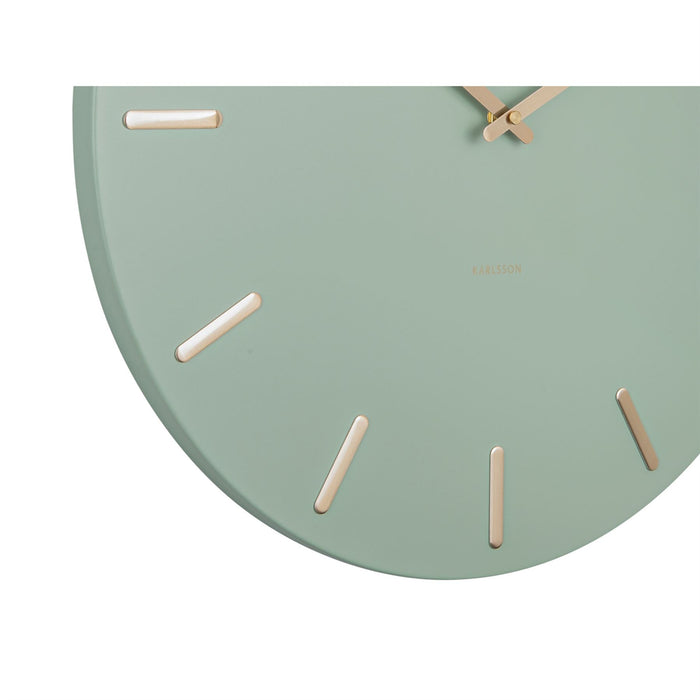 Karlsson Charm Steel With Battons 45cm Wall Clock
