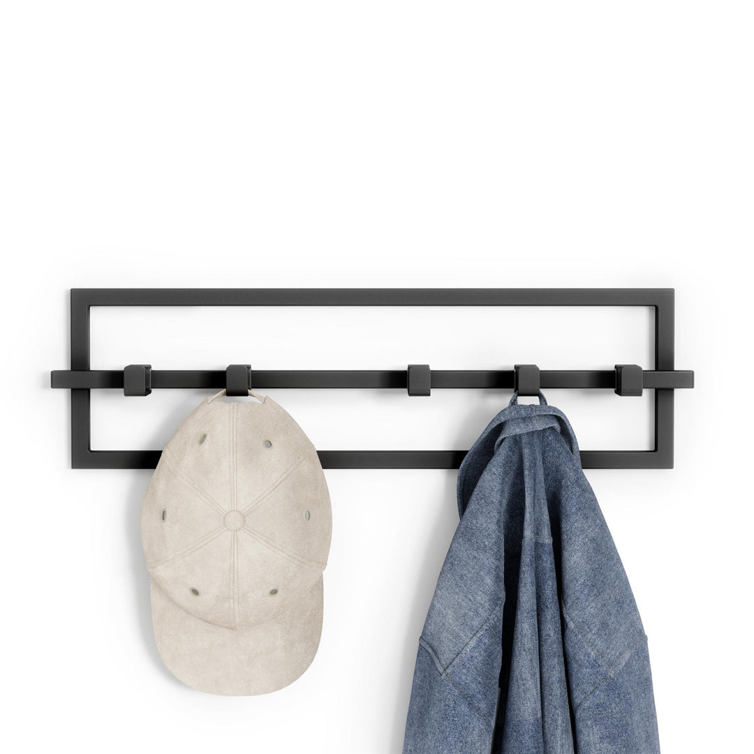 Umbra Cubiko Hook Wall Mounted Coat Rack — Aspen Of Hereford Ltd