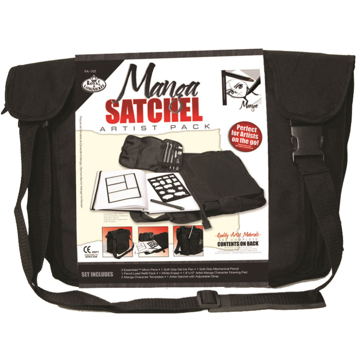 Royal & Langnickel Manga Satchel Artist Pack Messenger Bag