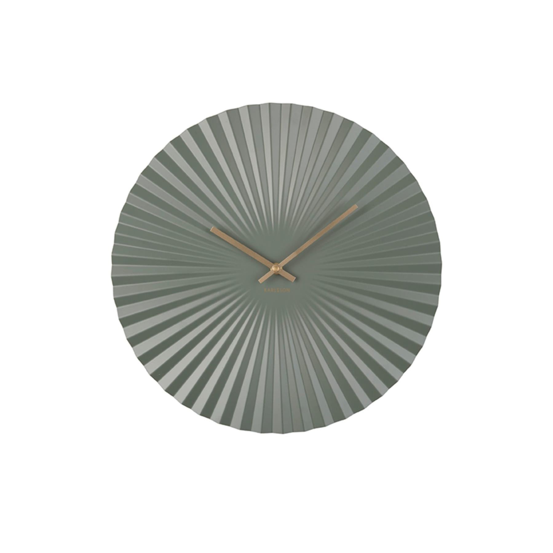 Karlsson Sensu Steel 40cm Wall Clock — Aspen Of Hereford Ltd