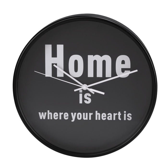 Hama Click Home Is Where Your Heart Is 26cm Wall Clock