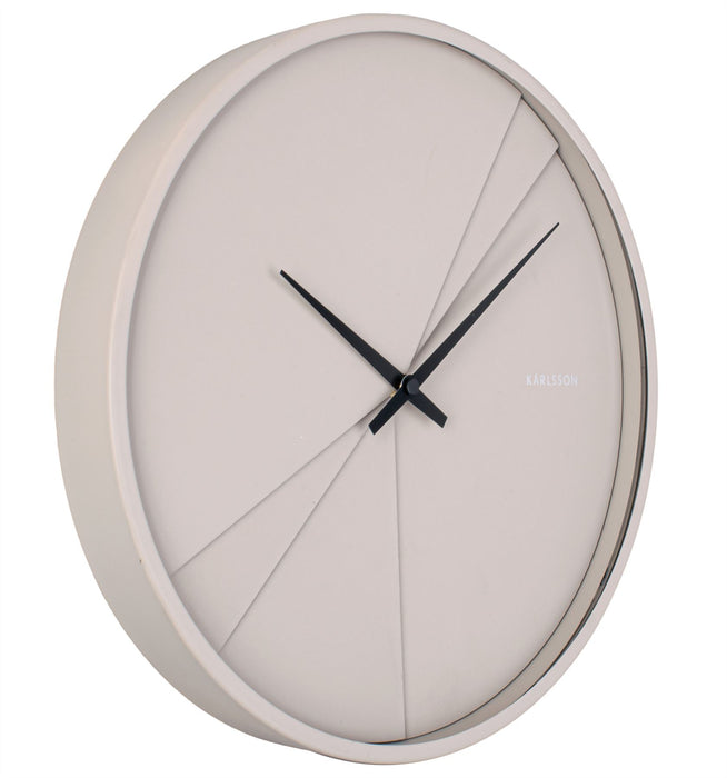 Karlsson Layered Lines 30cm Wall Clock
