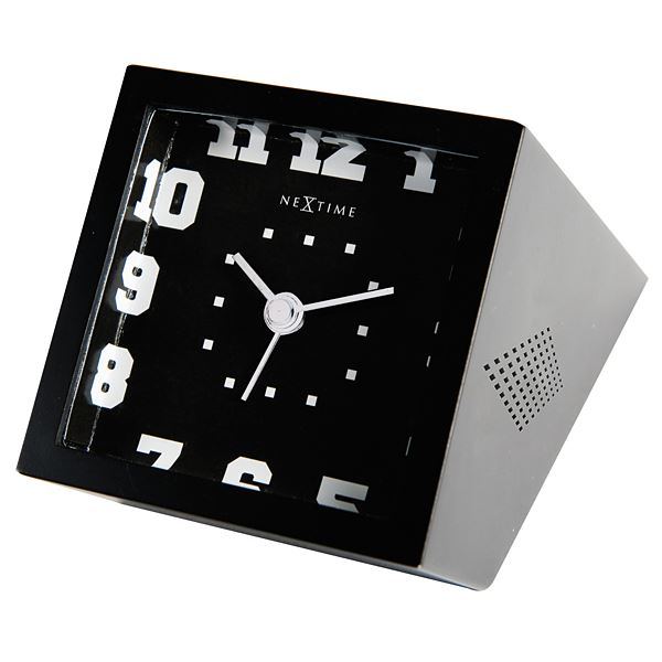 Nextime "Be Square" 17cm Alarm Clock