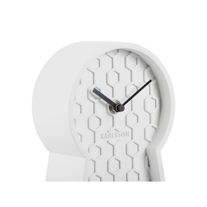 Karlsson Honeycomb Pendulum Table / Mantle Clock