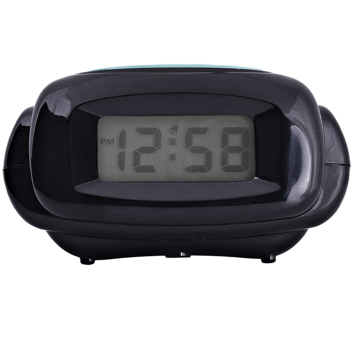 Acctim Aura Digital Alarm Clock in Black