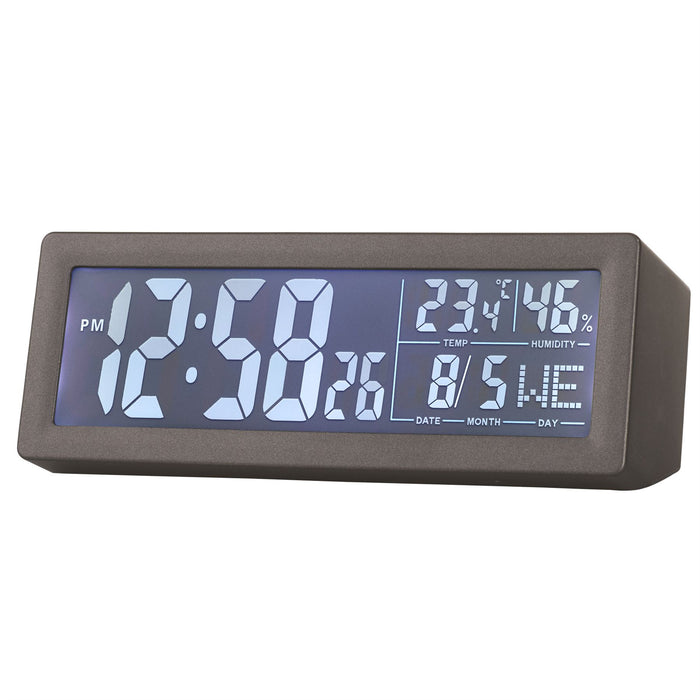 Acctim Karminski Grey Reflection Alarm Clock