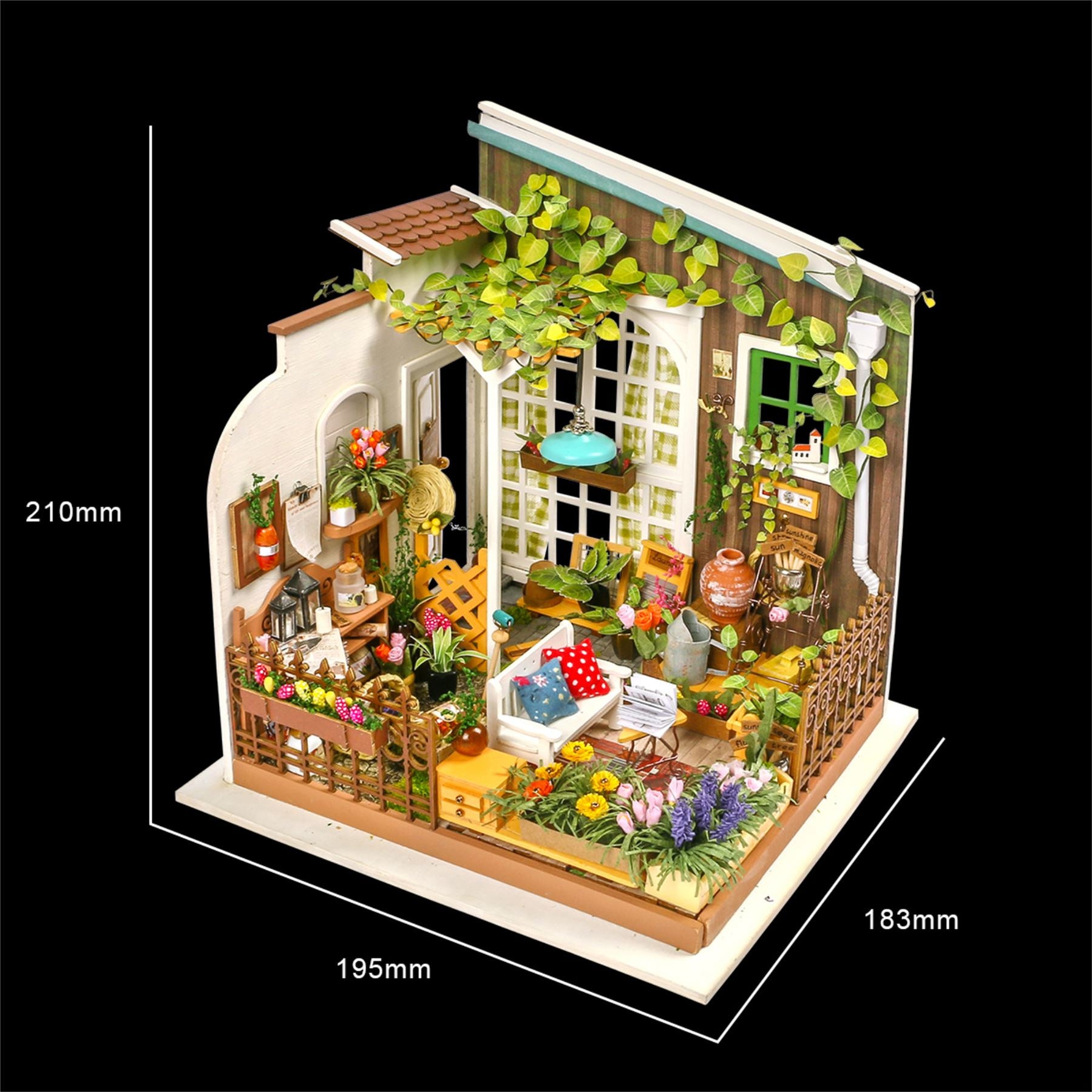 3d Model Craft Rolife Robotime Rolife Self-Build 3D Model Kit – Rooms — Aspen Of Hereford Ltd