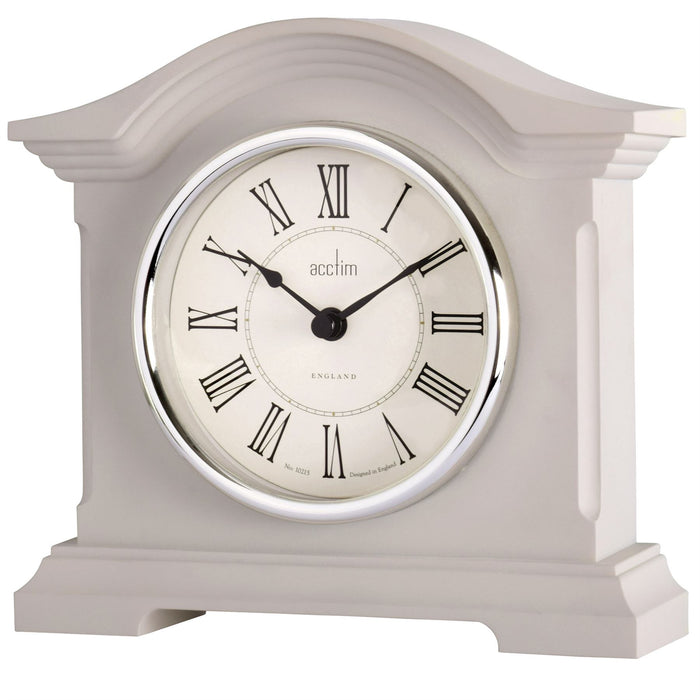 Acctim Cliffburn Mantel Clock in Taupe