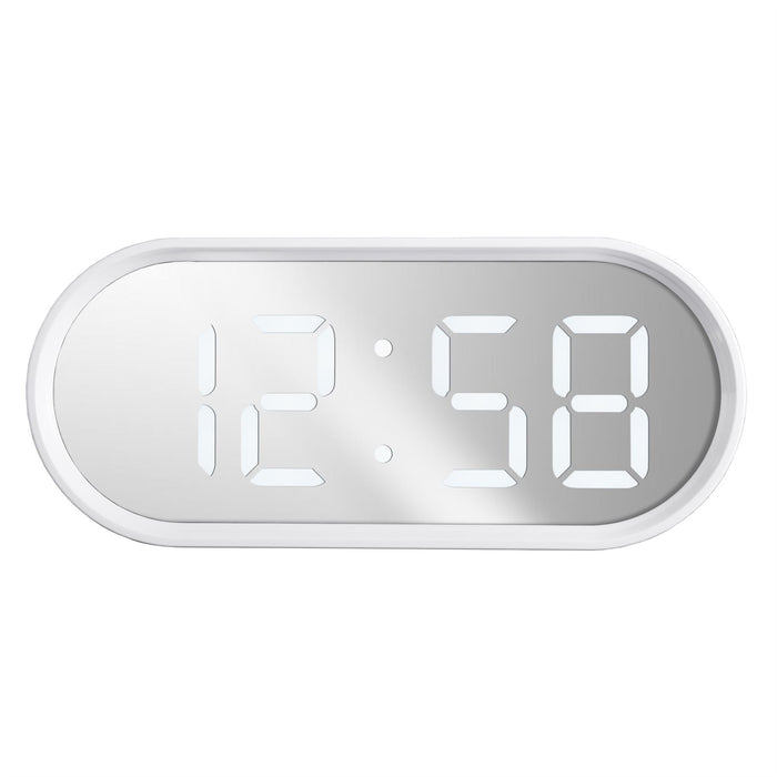 Acctim Cuscino Digital Alarm Clock in White