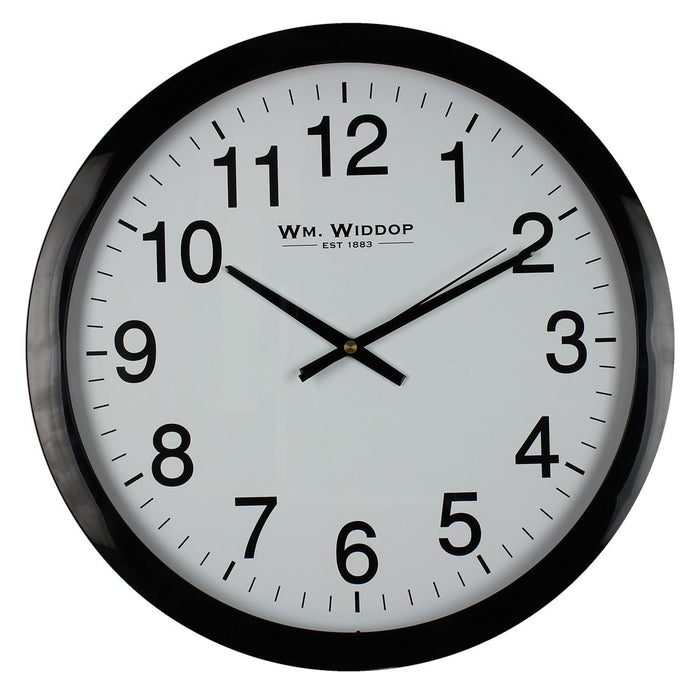 Wm.Widdop Round 40cm Wall Clock