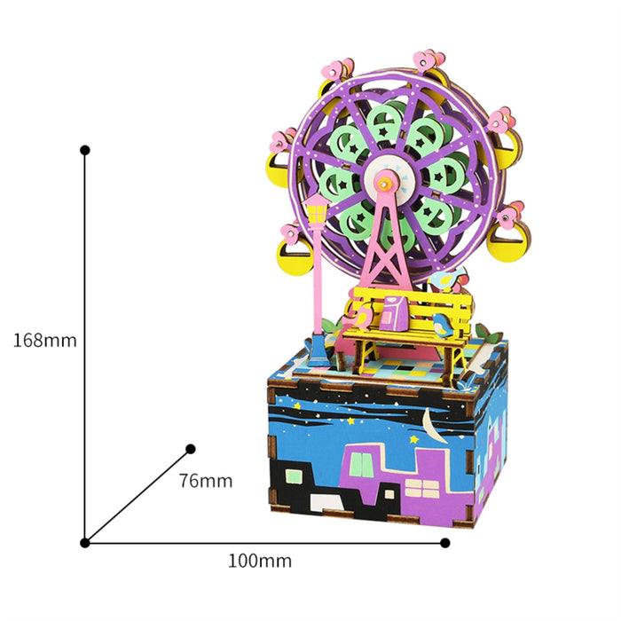 Robotime Rolife Ferris Wheel Music Box Building Kit
