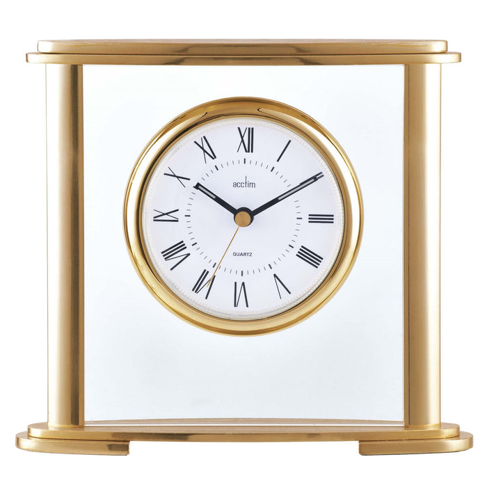 Acctim Colgrove Mantel Clock in Gold